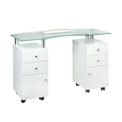 Elegancki Stolik Do Manicure - BD-3453 BIAŁY