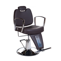 Fotel Barberki HOMER II BH-31275 Brązowy