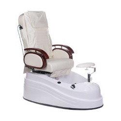 Fotel Pedicure SPA z Masażem | BR-2307 Kremowy