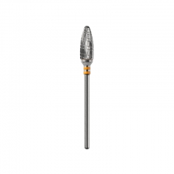 Profesjonalny Frez Stalowy Oval 6,0/14,0 mm - Żółty Acurata