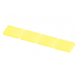 Wałki do włosów rzepy 1,5 cm (12 szt.) - Profesjonalne narzędzia stylizacyjne