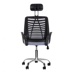 Fotel Biurowy Ergonomiczny QS-02 - Szary