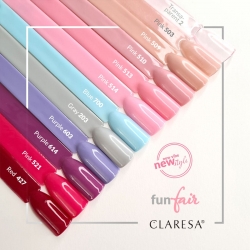 CLARESA Hybrydowy Lakier PINK 503