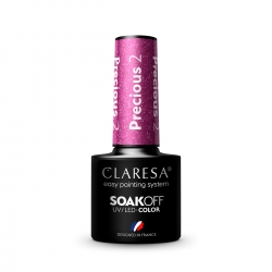 CLARESA Lakier hybrydowy Precious 2 - Malinowy Skarb 5ml