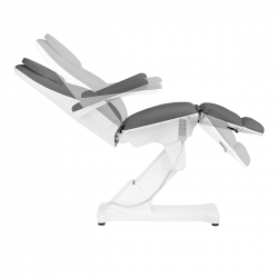 Fotel kosmetyczny elektryczny - Sillon Basic 3sił. (szary)