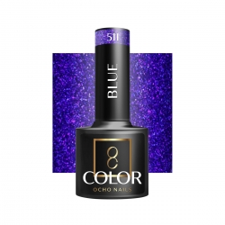 OCHO NAILS Ambitious Blue Hybrydowy Lakier 511 - 5 g