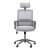 Komfortowy fotel biurowy QS-05 (szary)