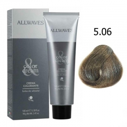 Allwaves Trwała Farba - Jasny Brąz 5.06 | 100ml