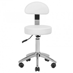 Taboret kosmetyczny z kółkami AM-304