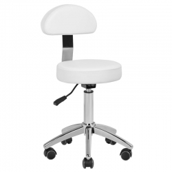 Taboret kosmetyczny z kółkami AM-304