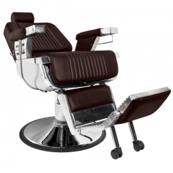 Fotel Barber Royal Brązowy