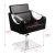 Fotel fryzjerski Gabbiano Talin - czarny