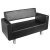 Sofa Gabbiano Turyn Czarna