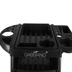 Fotel fryzjerski Gabbiano FX11-2, czarny