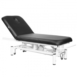 Leżanka elektryczna terapeutyczna, czarna