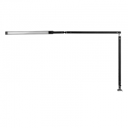 Lampa biurkowa LED 3-ramienna, czarna