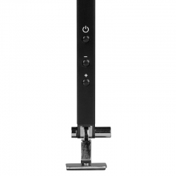 Lampa biurkowa LED 3-ramienna, czarna