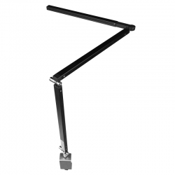 Lampa biurkowa LED 3-ramienna, czarna