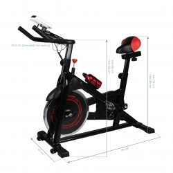 Rower stacjonarny Magneto 14 czarny