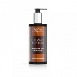 Krem nawilżająco-odżywczy Elegance dla mężczyzn 300ml