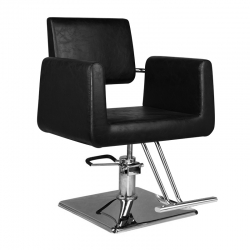 Nowoczesny Fotel Fryzjerski SM313 Czarny | HAIR SYSTEM