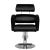 Fotel fryzjerski HAIR SYSTEM HS02 czarny