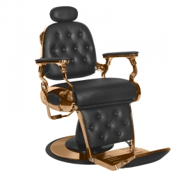 Fotel Barber Francesco Czarny