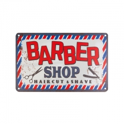Tablica dekoracyjna do barbershopu AC135212