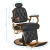 Fotel Barber Francesco Czarny